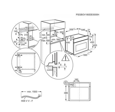Samostatná kompaktní trouba AEG Masteryl KMK721880B (5)