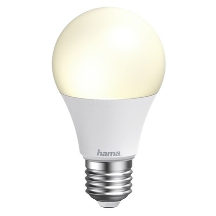 Chytrá žárovka Hama SMART WiFi LED, E27, 10 W, bílá teplá/ studená