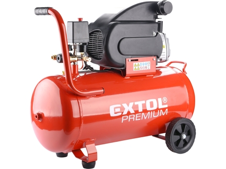 Olejový kompresor Extol Premium (8895315) 1800W, 50l