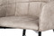 Moderní jídelní židle Autronic Jídelní židle, potah lanýžová látka v dekoru vintage kůže, kovová čtyřnohá podnož (AC-9990 LAN3) (6)