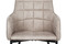 Moderní jídelní židle Autronic Jídelní židle, potah lanýžová látka v dekoru vintage kůže, kovová čtyřnohá podnož (AC-9990 LAN3) (8)