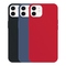 Set krytů na mobil Fixed Story na Apple iPhone 12/ 12 Pro - černý/ červený/ modrý (1)