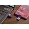 USB Flash disk Kingston DataTraveler microDuo 3C 64GB - fialový (4)