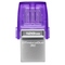 USB Flash disk Kingston DataTraveler microDuo 3C 128GB - fialový (1)
