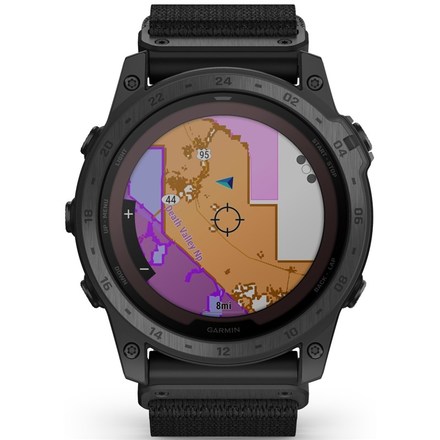 GPS hodinky Garmin tactix 7 PRO Solar Sapphire - Titanium / Black Nylon Tactical Band
