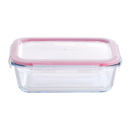 Dóza na potraviny Bergner BG-25026-RD Dóza na potraviny skleněná se zaklapovacím víkem 1,5l (7)