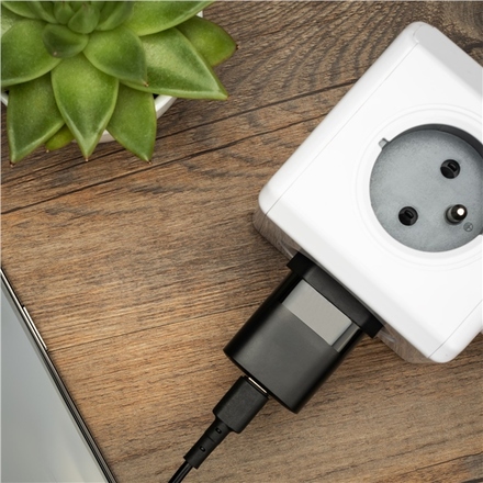 Nabíječka do sítě Fixed Mini USB-C PD, 30W - černá (5)