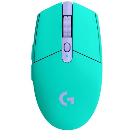 Počítačová myš Logitech Gaming G305 Lightspeed Wireless / optická/ 6 tlačítek/ 12000DPI - zelená