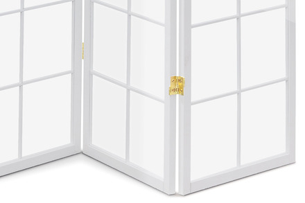 Paraván Autronic Paraván 4dílný, bílá (EF-806 WT) (2)