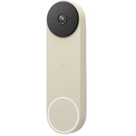 Bezdrátový zvonek Google Nest Doorbell Linen - béžový