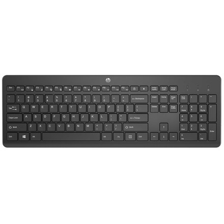 Počítačová klávesnice HP 230 CZ/ SK - černá