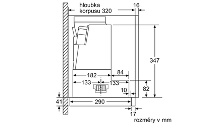 Výsuvný odsavač par Bosch DFR097A52 (3)