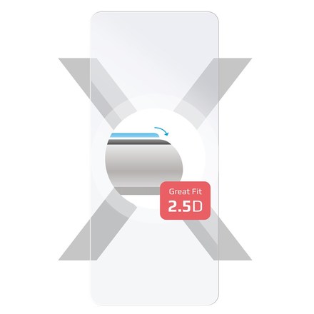 Tvrzené sklo Fixed na Motorola Moto E32 - průhledné