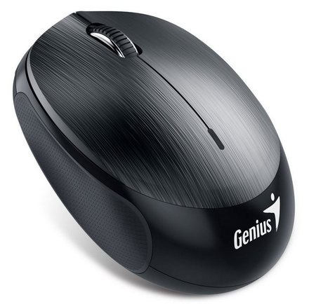 Počítačová myš Genius NX-9000BT / optická / 3 tlačítka / 1200dpi - šedá