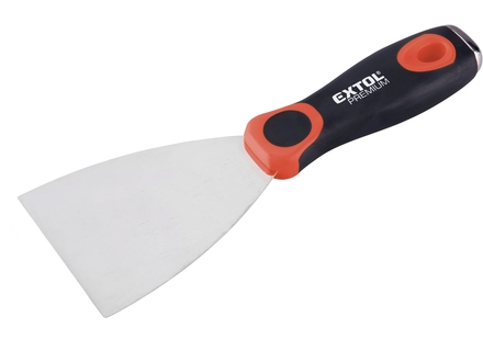 Špachtle Extol Premium 8843068 nerezová, šířka 80mm, pružná