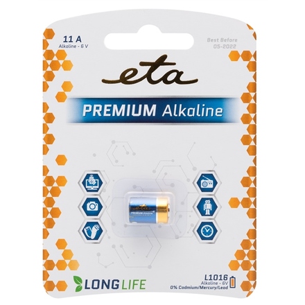 Alkalická baterie ETA Premium alkaline 11A (1)