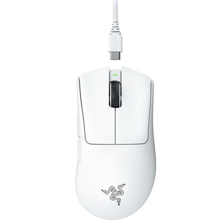 Počítačová myš Razer DeathAdder V3 Pro - bílá
