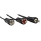 AV kabel Hama Jack 3, 5 mm / 2x cinch (RCA), 1, 5 m - černý (1)