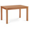 Dřevěný jídelní stůl Autronic Jídelní stůl rozkládací 120+30x80x75 cm, barva buk (BT-6930 BUK3) (1)