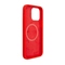 Kryt na mobil Fixed MagFlow s podporou MagSafe na Apple iPhone 14 Pro Max - červený (2)