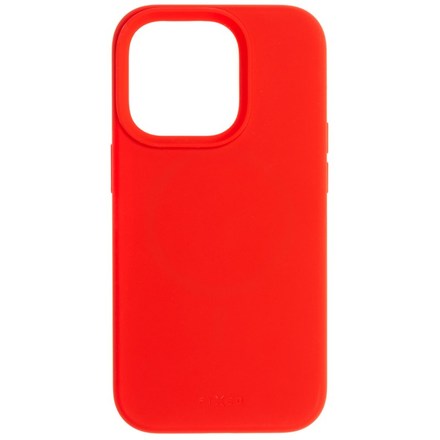 Kryt na mobil Fixed MagFlow s podporou MagSafe na Apple iPhone 14 Pro - červený