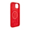 Kryt na mobil Fixed MagFlow s podporou MagSafe na Apple iPhone 14 Max - červený (2)
