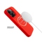 Kryt na mobil Fixed MagFlow s podporou MagSafe na Apple iPhone 14 Max - červený (5)