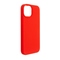 Kryt na mobil Fixed MagFlow s podporou MagSafe na Apple iPhone 14 - červený (1)