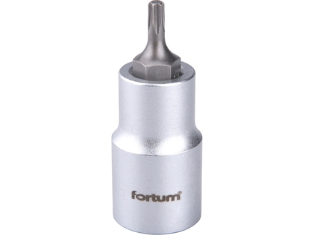 Hlavice zástrčná Fortum (4700720) hlavice zástrčná TORX, 1/2&quot;, TX 20, L 55mm, CrV/S2