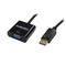 AV kabel Evolveo DisplayPort/ VGA - černá (1)