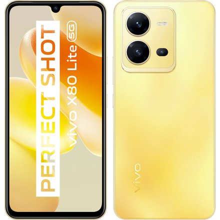 Mobilní telefon Vivo X80 Lite Sunrice Gold