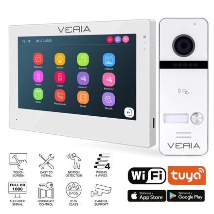 Videotelefon Veria 3001-W+301