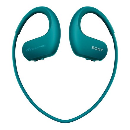 Sluchátka za uši Sony 4GB NW-WS413 modrý, voděod.