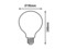 LED žárovka Rabalux 1381 G95 E27 8W LED filament světelný zdroj 2700K (1)