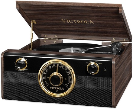Gramofon Victrola VTA-240B hnědý