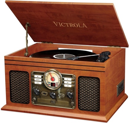 Gramofon Victrola VTA-200B hnědý