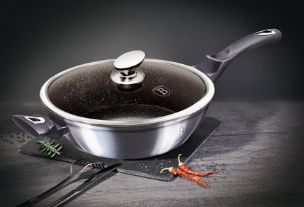 Pánev hluboká s poklicí Berlingerhaus BH-7139 32 cm Carbon PRO Line (4)