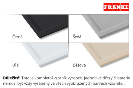 Kuchyňský grantový dřez Kuchyňský dřez Franke Sirius SID 610-40 Černá (2)