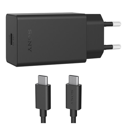 Nabíječka do sítě Sony Xperia 30W + USB-C kabel 1m - černá