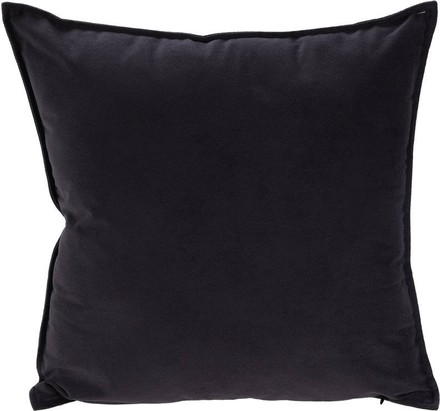 Polštář dekorační Homestyling KO-HZ1011980 45 x 45 cm ESSENTIALS antracit