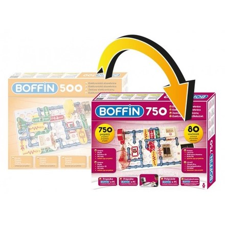 Rozšíření stavebnice Boffin 500 rozšíření na Boffin 750