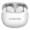 Sluchátka do uší Canyon TWS-5 BT - bílá (3)