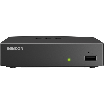 DVB-T2 přijímač Sencor SDB 523T H.265 (HEVC)