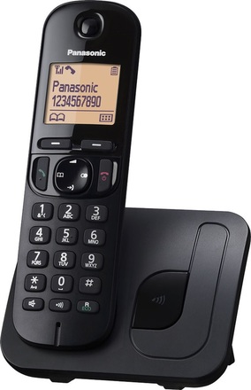 Stolní bezdrátový telefon Panasonic KX TGC210FXB (černý)
