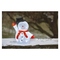 Vánoční sněhulák Emos DCFC18 LED vánoční sněhulák s kloboukem, 36 cm, venkovní i vnitřní, studená bílá, časovač (5)