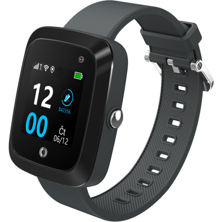 GPS hodinky Aligator Watch Care GPS (TD20), černé