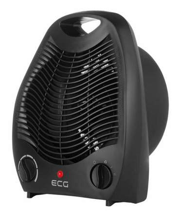 Teplovzdušný ventilátor ECG TV 3030 Heat R Black (4)