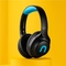 Polootevřená sluchátka Niceboy HIVE XL 3 - černá/ modrá (2)
