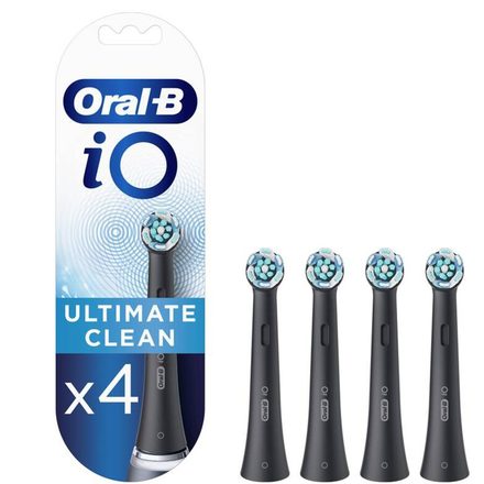 Náhradní hlavice Oral-B iO UltimateCleanBlack hlavice 4ks