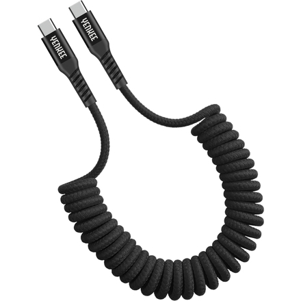 USB kabel Yenkee YCU 501 BK Kroucený kabel USB C/C